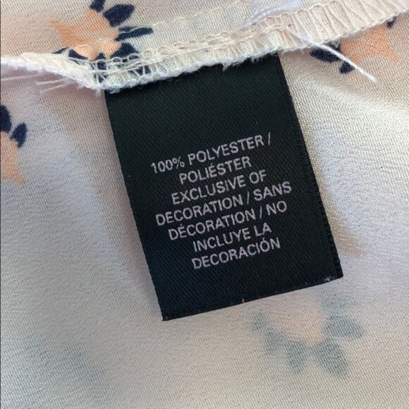 VICTORIA'S SECRET Pink Floral Pleated Back Top - XS - Picture 4 of 8